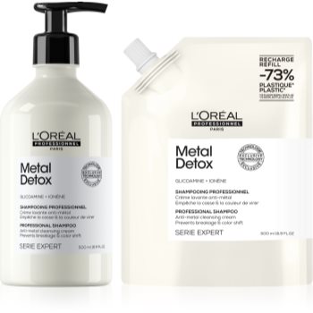 L’Oréal Professionnel Serie Expert Metal Detox ambalaj economic pentru par deteriorat - imagine 2